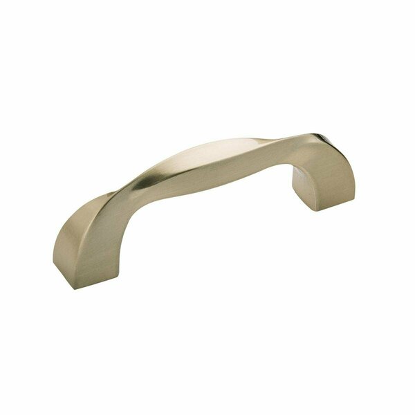 Belwith Products 3 in. Centre to Centre Twist Cabinet Pull, Satin Nickel BWH076015 SN